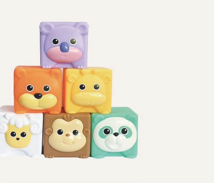 Stackable Animal Blocks Set