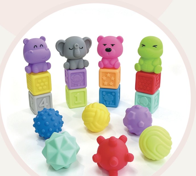 18-in-1 Blocks, Buddies & Sensory Balls