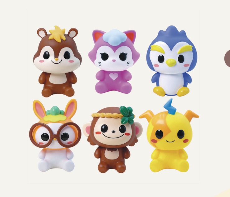 Planet J Family - Character Figures Set II