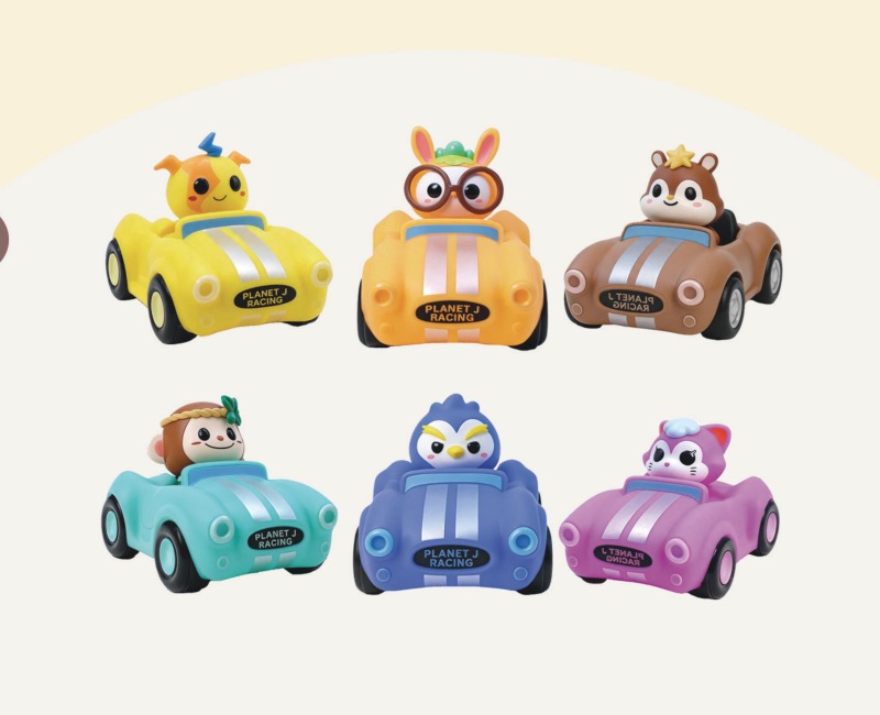 Planet J Family - Racing Car Toy Set