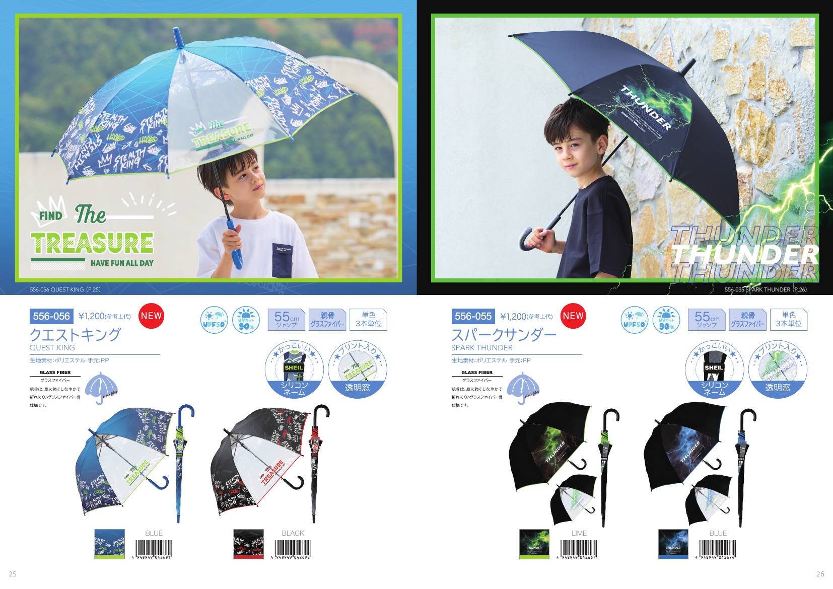 Boys Umbrella catalog page 14