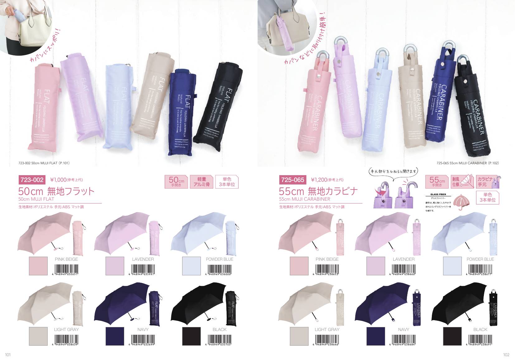 Functional Umbrella catalog page 52