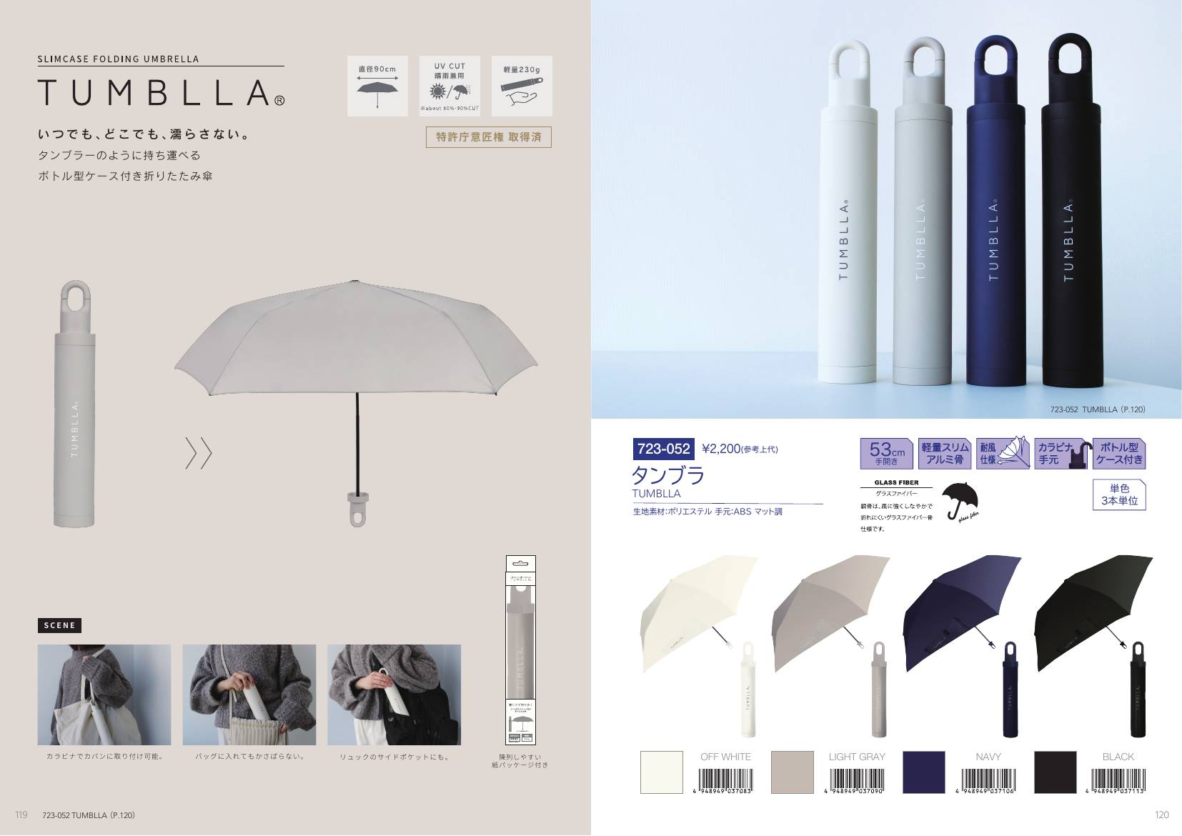 Functional Umbrella catalog page 61