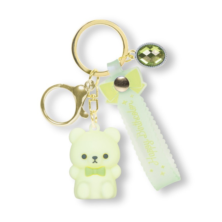 HBC　Bear　ラバーマスコット　8月