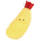 つぶらな瞳のお弁当箱　えびふらい