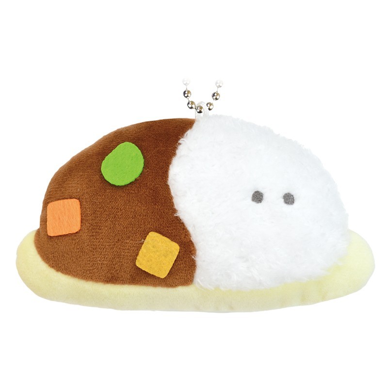 つぶらな瞳の給食　かれー