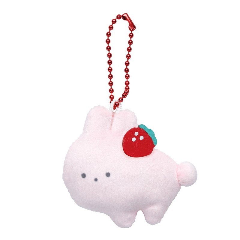 つぶらな瞳のいちごフェアぷち　うさぎ（ぴんく）