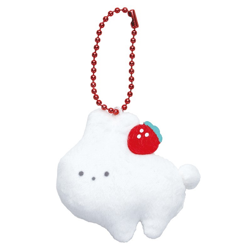 つぶらな瞳のいちごフェアぷち　うさぎ（しろ）