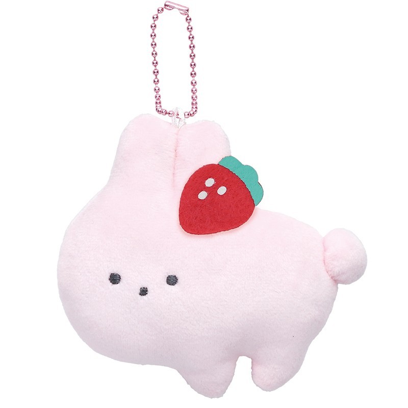 つぶらな瞳のいちごフェア　うさぎ（ぴんく）