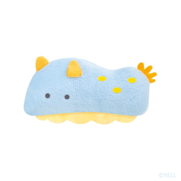 つぶらな瞳のぬいぐるみマグネット　あおうみうし