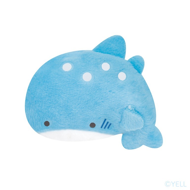 つぶらな瞳のぬいぐるみマグネット　じんべいざめ