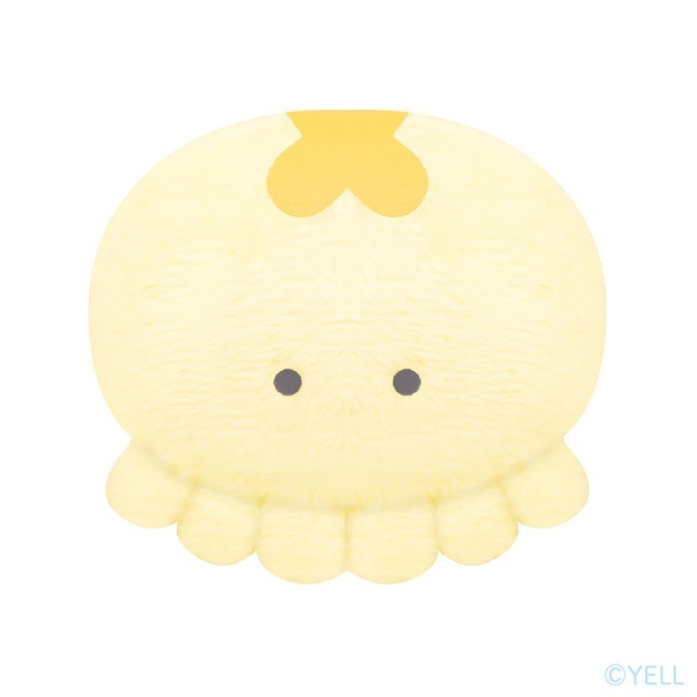 つぶらな瞳のぬいぐるみマグネット　くらげ