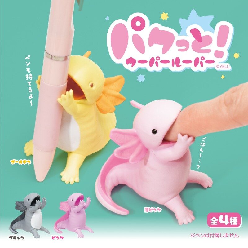 パクっと！ウーパールーパー